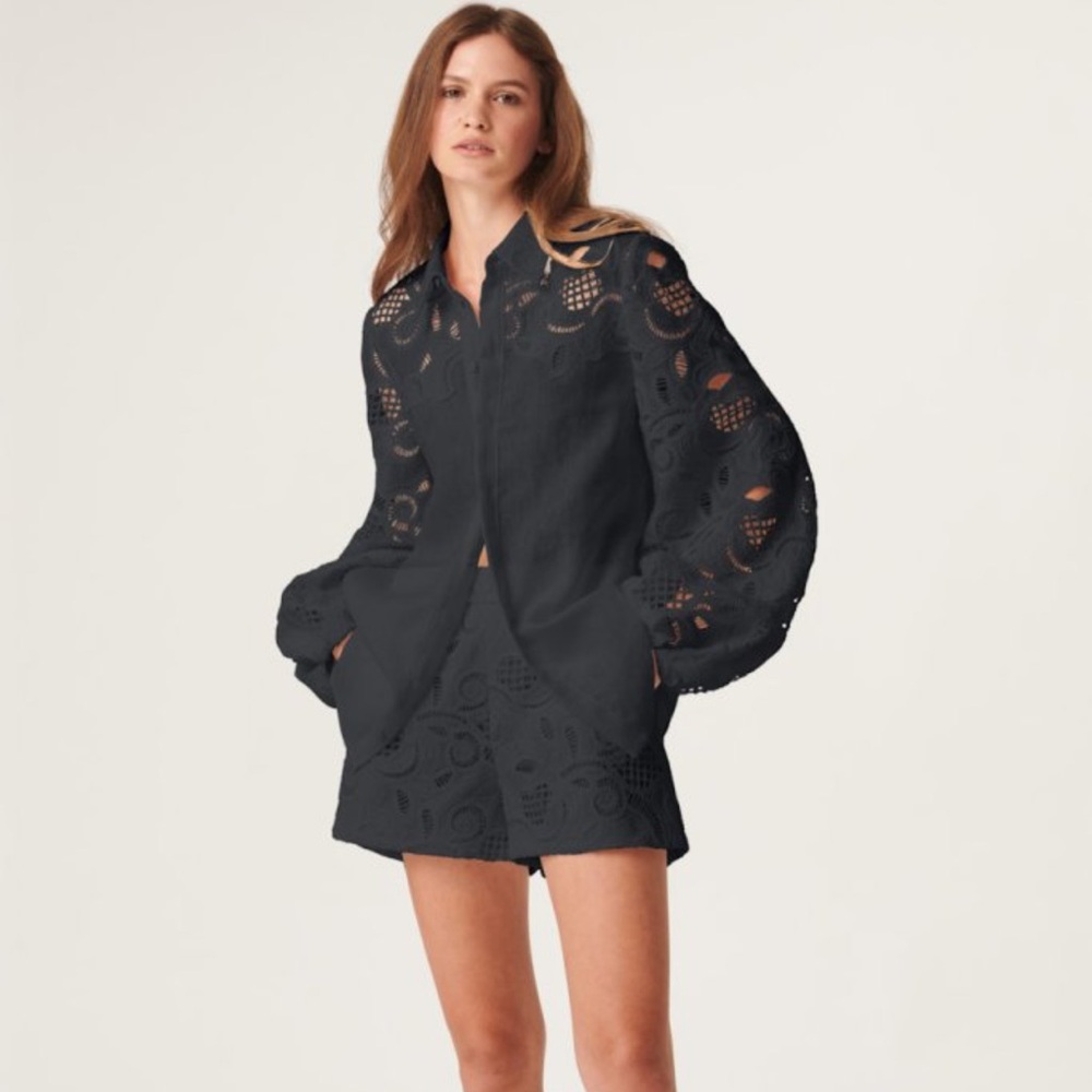 Dorothee Schumacher Eyelet Short Set XS/S